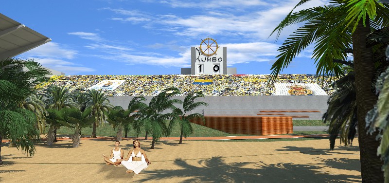 Proyecto decorativo parque deportivo y de ocio Estadio Insular